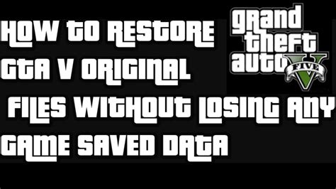 gta 5 original files 2021.